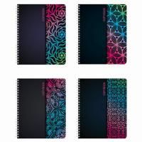 Тетрадь 48л А5 клетка на спирали АБСТРАКЦИЯ BRAUBERG ЭКО 1/100 Тетрадь 48л А5 клетка на спирали АБСТРАКЦИЯ BRAUBERG ЭКО 1/100