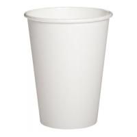 Стакан бумажный для горячего 250мл d-80 белый 50/1000 Стакан бумажный для горячего 250мл d-80 белый 50/1000