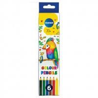 Карандаши цветные 06цв деревянные европодвес Centrum 1/24 Карандаши цветные 06цв деревянные европодвес Centrum 1/24