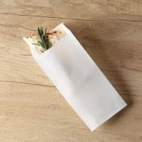 Пакет бумажный белый 220х90+40 35гр/м2 V-дно жиростойкий под шаурму 100/2500 Пакет бумажный белый 220х90+40 35гр/м2 V-дно жиростойкий под шаурму 100/2500