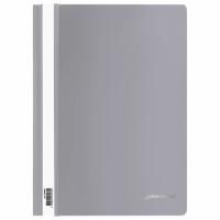 Папка скоросшиватель с прозр верхн лист BRAUBERG А4 серый 1/25/400  Папка скоросшиватель с прозр верхн лист BRAUBERG А4 серый 1/25/400