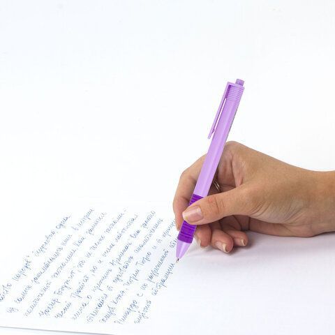 Ручка шариковая автомат синяя узел 0,7мм STAFF Profit 500 1/24