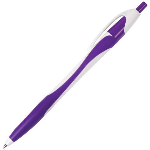 Ручка шариковая автомат синяя узел 0,7мм BRAUBERG Caribbean 1/12