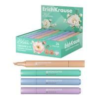 Текстмаркер ассорти 1-5мм ErichKrause Pastel Bloom 1/24