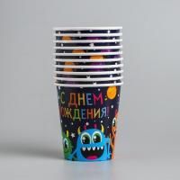Стакан бумажный 250мл Монстрики 10/10 Стакан бумажный 250мл Монстрики 10/10