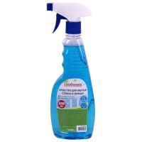 Средство для мытья стекол и зеркал 500мл ЛЮБАША Морозная свежесть с распылителем 1/24 Средство для мытья стекол и зеркал 500мл ЛЮБАША Морозная свежесть с распылителем 1/24