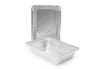 Касалетка алюминиевая 201х118х45/159х84мм 685мл L-край (крышка  ) 50/900 Касалетка алюминиевая 201х118х45/159х84мм 685мл L-край (крышка  ) 50/900