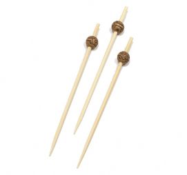 Пика для канапе Бусина Эко 12см (100шт) 1/40 Пика для канапе Бусина Эко 12см (100шт) 1/40