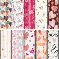 Бумага подарочная 70х100см Золотая Сказка Love story,ассор. 5 дизайнов, мелов.70г/м2 1/50  Бумага подарочная 70х100см Золотая Сказка Love story,ассор. 5 дизайнов, мелов.70г/м2 1/50