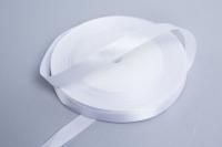 Лента атласная 6мм 25м белая 1/10 Лента атласная 6мм 25м белая 1/10