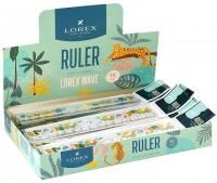 Линейка 15см пластик с принтом ассорти LOREX WAVE AIRY Leopard 1/48 Линейка 15см пластик с принтом ассорти LOREX WAVE AIRY Leopard 1/48