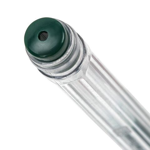 Ручка гелевая зеленая 0,5мм линия 0,35мм BRAUBERG EXTRA 1/12