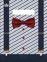 Пакет с вырубной ручкой (19х25)-30 Костюмчик 100/3000