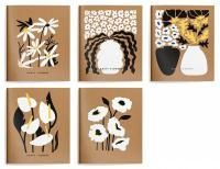 Тетрадь 48л А5 клетка мелованный картон Цветочный стиль Schoolformat 10/80 Тетрадь 48л А5 клетка мелованный картон Цветочный стиль Schoolformat 10/80