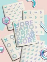 Тетрадь 48л А5 клетка мелованный картон Lorex HOLOCHROME  5/80 Тетрадь 48л А5 клетка мелованный картон Lorex HOLOCHROME  5/80