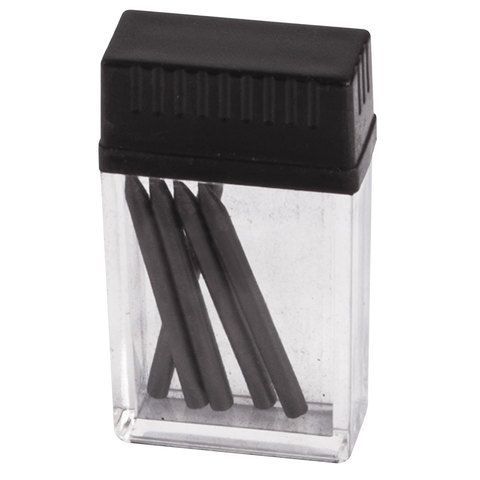 Грифели запасные для циркуля набор 2 тубы по 5шт (10х24мм) BRAUBERG 1/24
