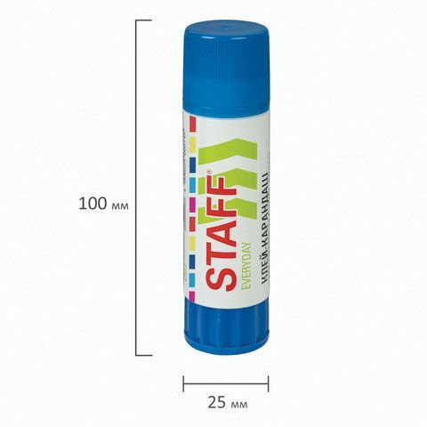 Клей-карандаш 21г STAFF 1/24/648 Клей-карандаш 21г STAFF 1/24/648