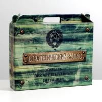 Подарочная коробка с ручкой 34,5х27х8см Запас 5/5 Подарочная коробка с ручкой 34,5х27х8см Запас 5/5