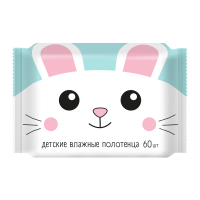 Салфетки влажные полотенца детские (27х18) универ с ромашкой, алоэ вера и вит. Е (60 шт) 1/10 Салфетки влажные полотенца детские (27х18) универ с ромашкой, алоэ вера и вит. Е (60 шт) 1/10
