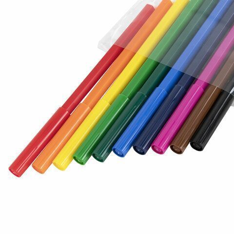 Фломастеры 10цв смываемые вентилируемый колпачок CENTROPEN Пингвины 1/24