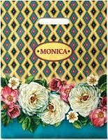 Пакет с вырубной ручкой (31х40)-60 Моника ламинат 50/500