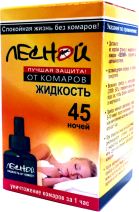 Репеллент Доп флакон жидкость от комаров Лесной 45 ночей 1/24 Репеллент Доп флакон жидкость от комаров Лесной 45 ночей 1/24