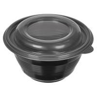Контейнер ПП 500мл d-144мм h-70мм ПК-58 круглый суповой черный (крышка 446877) ТДУ 32/480  Контейнер ПП 500мл d-144мм h-70мм ПК-58 круглый суповой черный (крышка 446877) ТДУ 32/480