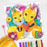 Набор для творчества фреска из песка Рыжее счастье 1/10 Набор для творчества фреска из песка Рыжее счастье 1/10