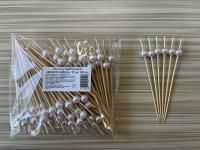 Пика для канапе Жемчужина 12см (100шт) 1/40 Пика для канапе Жемчужина 12см (100шт) 1/40