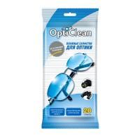 Салфетки влажные OptiClean (20) для оптики 1/180 Салфетки влажные OptiClean (20) для оптики 1/180