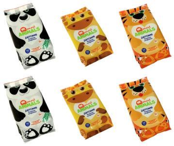 Салфетки влажные Эконом Smart animals детские ромашка и витамин Е (8) 1/54 Салфетки влажные Эконом Smart animals детские ромашка и витамин Е (8) 1/54