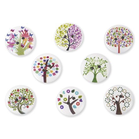 Пуговицы декоративные ДЕРЕВЦЕ, дерево, 20мм, 18шт., ассорти, ОСТРОВ СОКРОВИЩ (вывод) Пуговицы декоративные ДЕРЕВЦЕ, дерево, 20мм, 18шт., ассорти, ОСТРОВ СОКРОВИЩ (вывод)