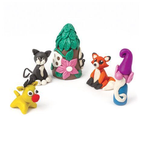 Пластилин 12цв 240г классический, стек ЮНЛАНДИЯ Юный волшебник 1/16