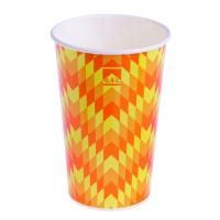 Стакан бумажный для холодных напитков 400мл d-90 Зиг-Заг 50/800 Стакан бумажный для холодных напитков 400мл d-90 Зиг-Заг 50/800
