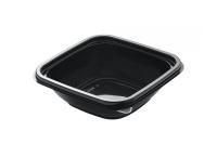 Контейнер ПЭТ 250мл (125х125х39) С-12/12 черный UPAX-UNITY (крышка 458048) 50/1000  Контейнер ПЭТ 250мл (125х125х39) С-12/12 черный UPAX-UNITY (крышка 458048) 50/1000