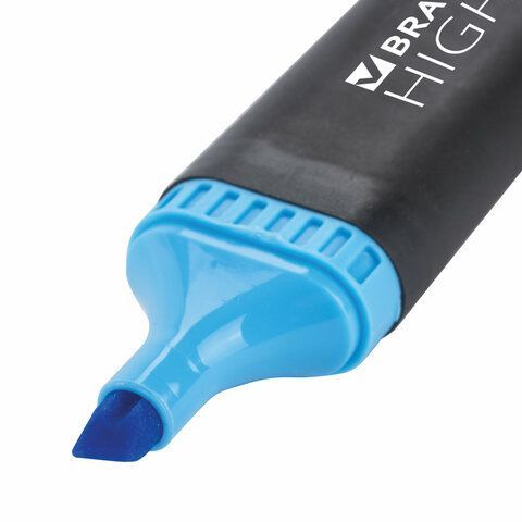 Текстмаркер голубой 1-5мм скошенный наконечник BRAUBERG CONTRACT 1/10 Текстмаркер голубой 1-5мм скошенный наконечник BRAUBERG CONTRACT 1/10