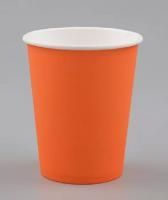 Стакан бумажный для горячего 250мл d-80 Оранжевый Ч 50/1000 Стакан бумажный для горячего 250мл d-80 Оранжевый Ч 50/1000