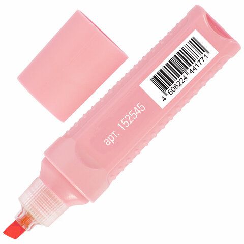 Текстмаркер розовый пастельный 1-5мм STAFF Everyday 1/12