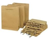 Пакет бумажный крафт с веревочными ручками 200х150х60 120гр/м2 1/12/1500 Пакет бумажный крафт с веревочными ручками 200х150х60 120гр/м2 1/12/1500