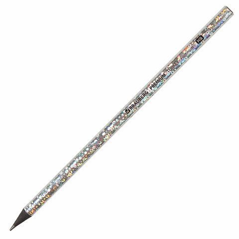 Карандаш ч/гр НВ дисплей BRAUBERG PREMIUM TURKEY Platinum 181561 Карандаш ч/гр НВ дисплей BRAUBERG PREMIUM TURKEY Platinum 181561