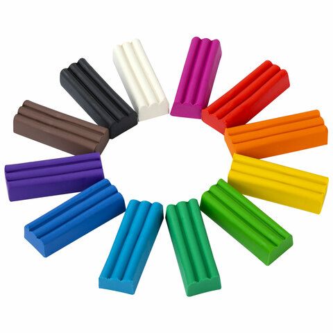 Пластилин 12цв 120г классический стек Эники-Беники Супер ПИФАГОР 1/48 Пластилин 12цв 120г классический стек Эники-Беники Супер ПИФАГОР 1/48