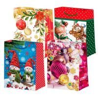 НГ Пакет подарочный ламинированный (14x20x7) Микс№2 1/12/360 НГ Пакет подарочный ламинированный (14x20x7) Микс№2 1/12/360