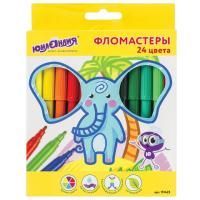 Фломастеры 24цв вентилируемый колпачок ЮНЛАНДИЯ ЭКЗОТИКА 1/12/96