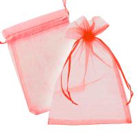 Подарочный мешок текстильный ОРГАНЗА КРАСНЫЙ 7х9см 1/25/250 Подарочный мешок текстильный ОРГАНЗА КРАСНЫЙ 7х9см 1/25/250