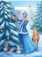 НГ Пакет с вырубной ручкой (31х40)-60 Добрая сказка ТИКО 50/500 НГ Пакет с вырубной ручкой (31х40)-60 Добрая сказка ТИКО 50/500