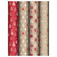 НГ Бумага подарочная 70х100см 70г/м глянец ассорти NY Pattern 1/52 НГ Бумага подарочная 70х100см 70г/м глянец ассорти NY Pattern 1/52