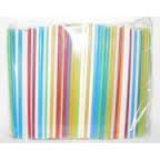 Трубочки для коктейля 125х5 мартини цветные (100шт) 1/200  Трубочки для коктейля 125х5 мартини цветные (100шт) 1/200