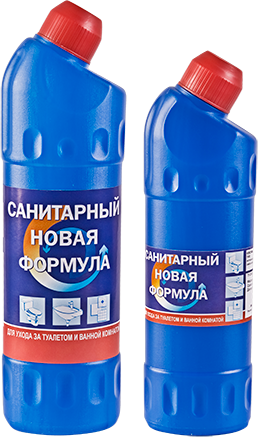 Средство жидкое 750мл чистящее Санитарный новая формула ФБХ 1/16 Средство жидкое 750мл чистящее Санитарный новая формула ФБХ 1/16