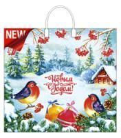 НГ Пакет с пластмассовыми ручками (37х34)-80 Птичья трель 10/100 НГ Пакет с пластмассовыми ручками (37х34)-80 Птичья трель 10/100