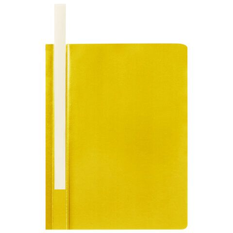 Папка скоросшиватель с прозр верхн лист STAFF желтый 1/25/500 Папка скоросшиватель с прозр верхн лист STAFF желтый 1/25/500